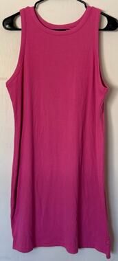 NWT Target A New Day Pink Ribbed Tank Dress XL